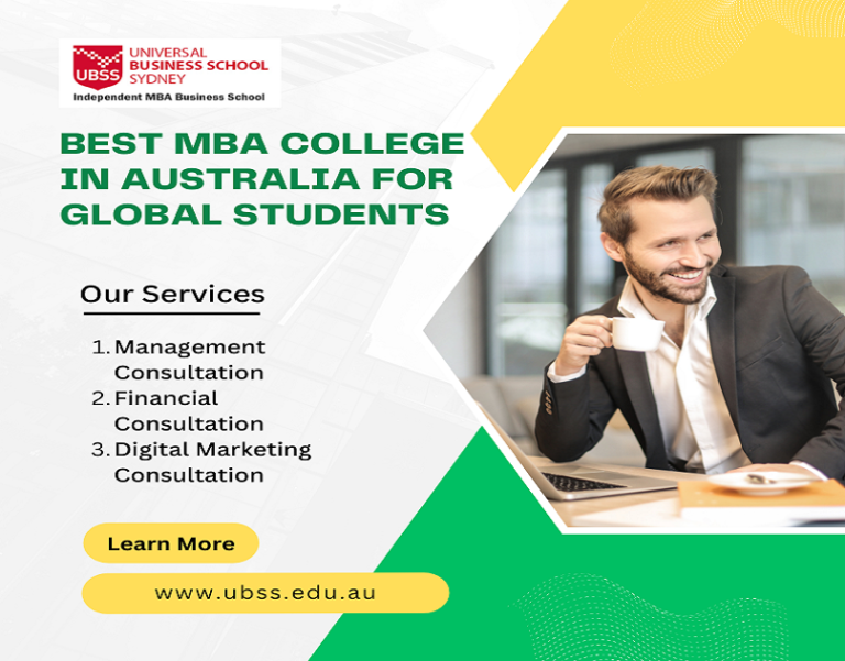 Best MBA College in Australia for Global Students 808 768x601