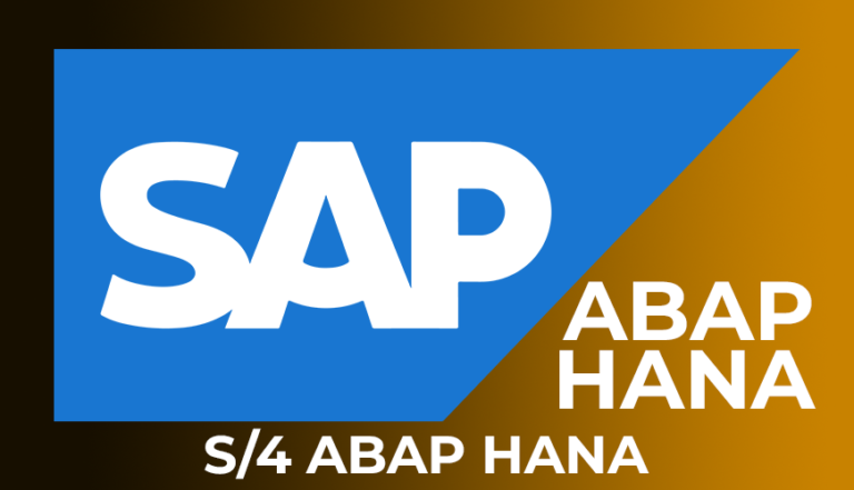 SAP ABAP On Hana 768x441