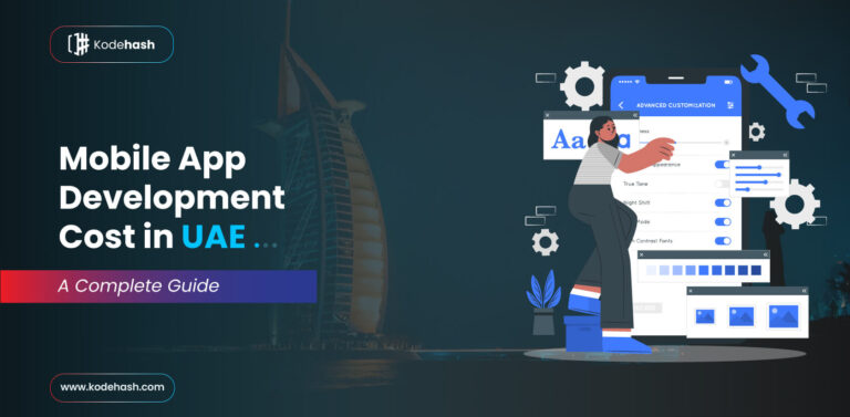 Mobile App Development Cost In UAE 768x377