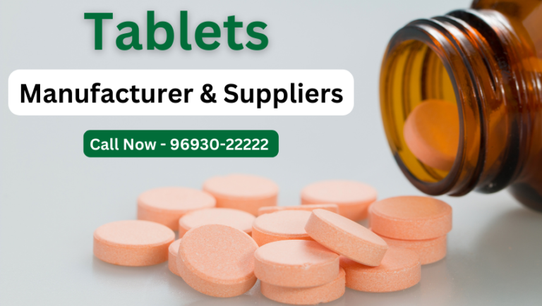 Pharmaceutical Tablets Manufacturers In India For Pharma Business 768x434