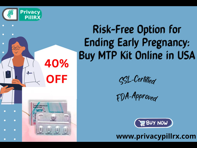 Risk Free Option for Ending Early Pregnancy Buy MTP Kit Online in USA 1