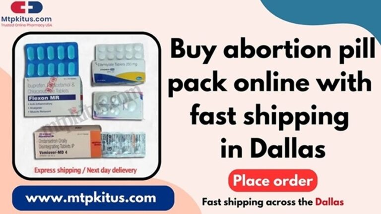 Buy abortion pill pack online in Dallas 768x432