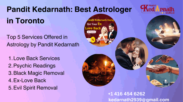 Pandit Kedarnath Best Astrologer in Toronto 768x432