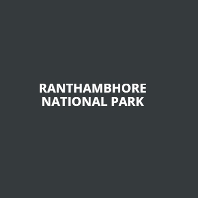 Ranthambhorenationalpark