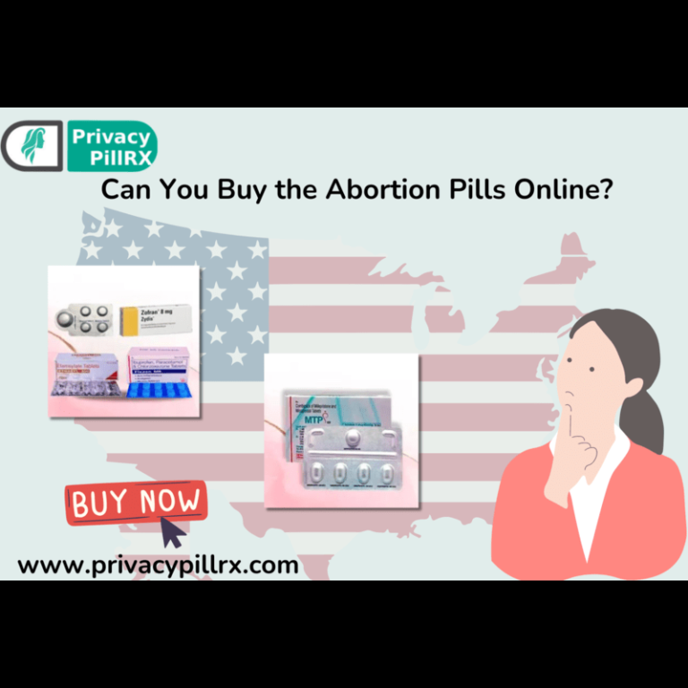 Can You Buy the Abortion Pills Online 1 768x768