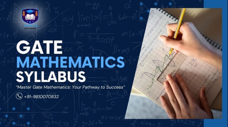 Gate Mathematics Syllabus 768x428