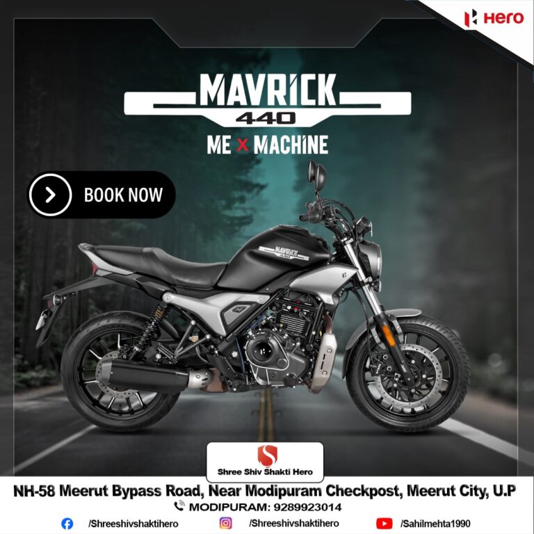 Hero Bike Showroom in Meerut 768x768