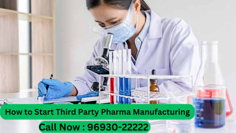 How to Start third party pharma manufacturing 768x434