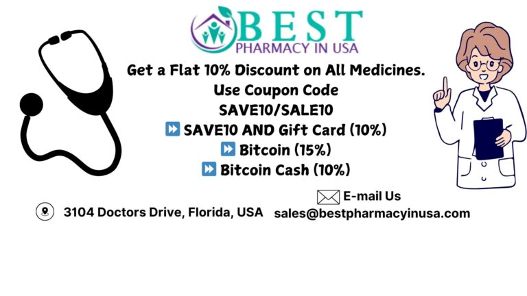 ⭐bestpharmacyinusa.com offers high quality medications at affordable prices. Use Coupon Code SAVE10 2 1 768x432