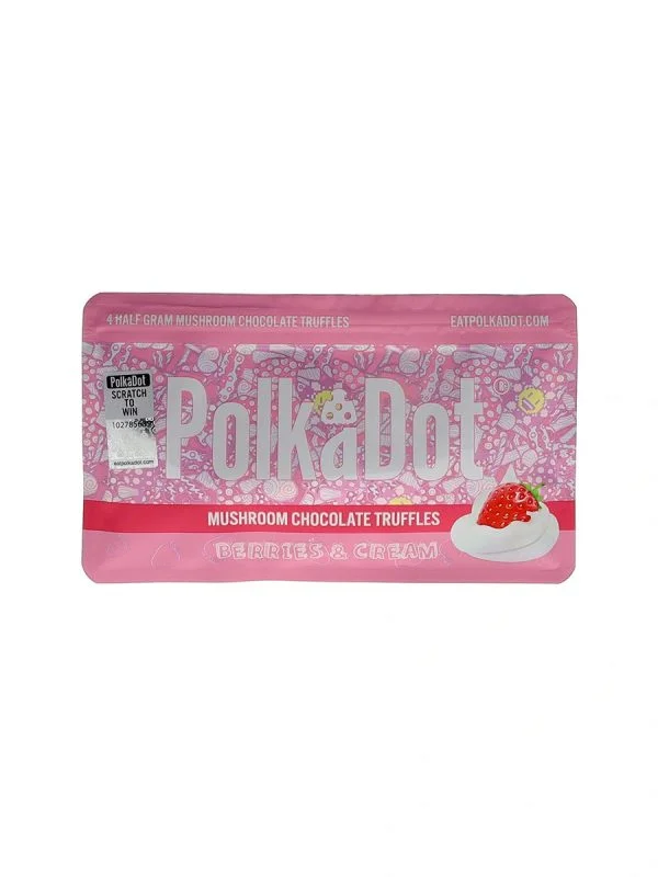 Buy Polkadot Mushroom White Chocolate Truffles