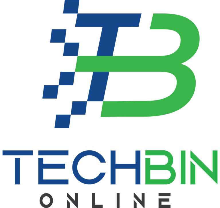 Techbin online LOgo 1 768x728