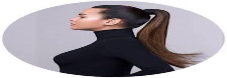 Ponytail Extension Human Hair 1 768x267